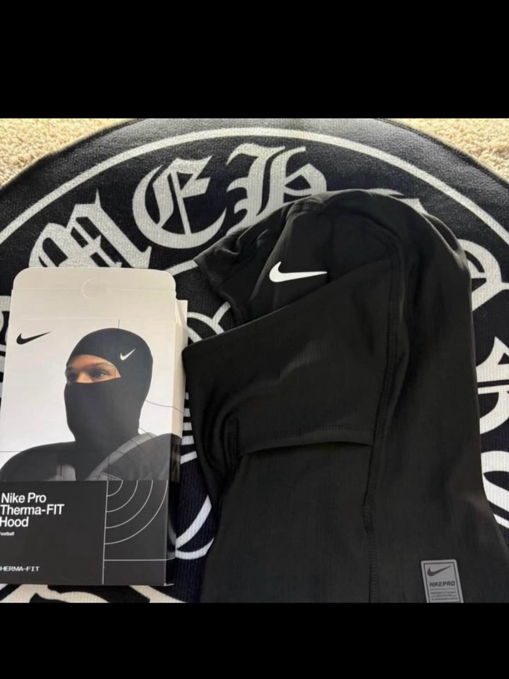 Nike Black Therma-FIT Hooded Balaclava